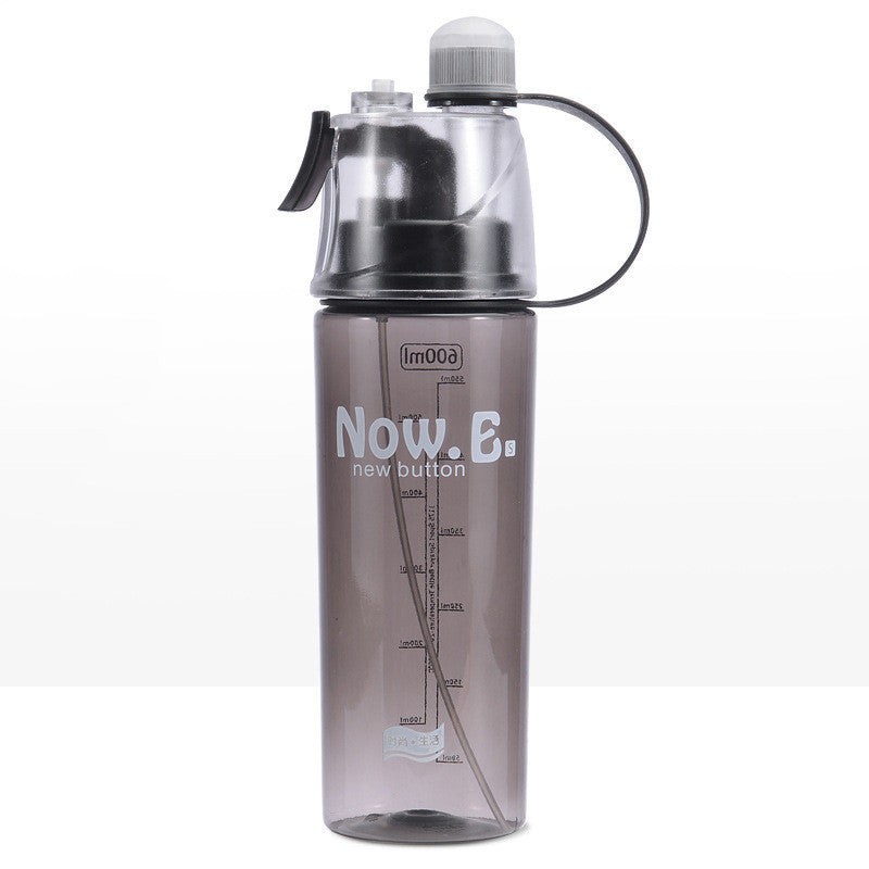 Botella de agua de con spray
