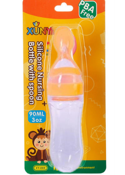 Cuchara tipo biberon para bebes