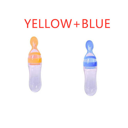 Cuchara tipo biberon para bebes