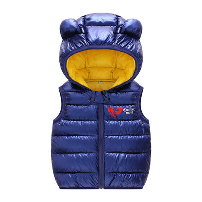 Chaleco cálido para niños