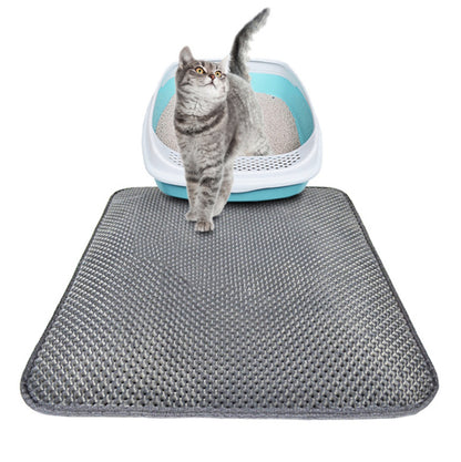 Alfombrilla para arena de gatos