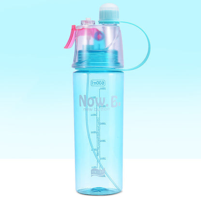 Botella de agua de con spray